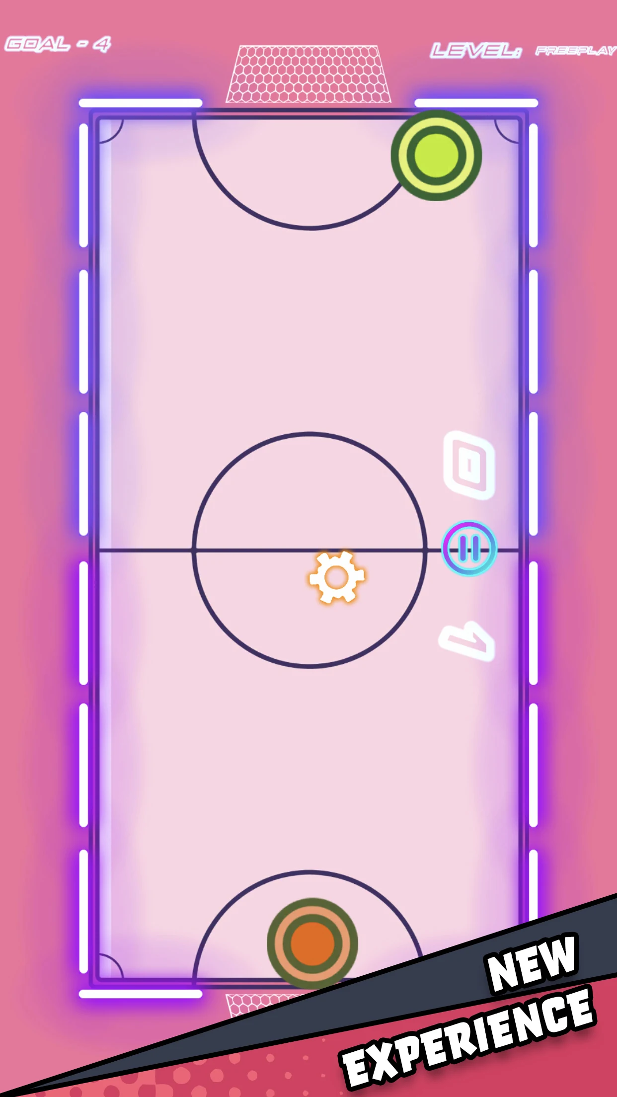 Air Hockey Glow HD Ultimate 2D screenshot