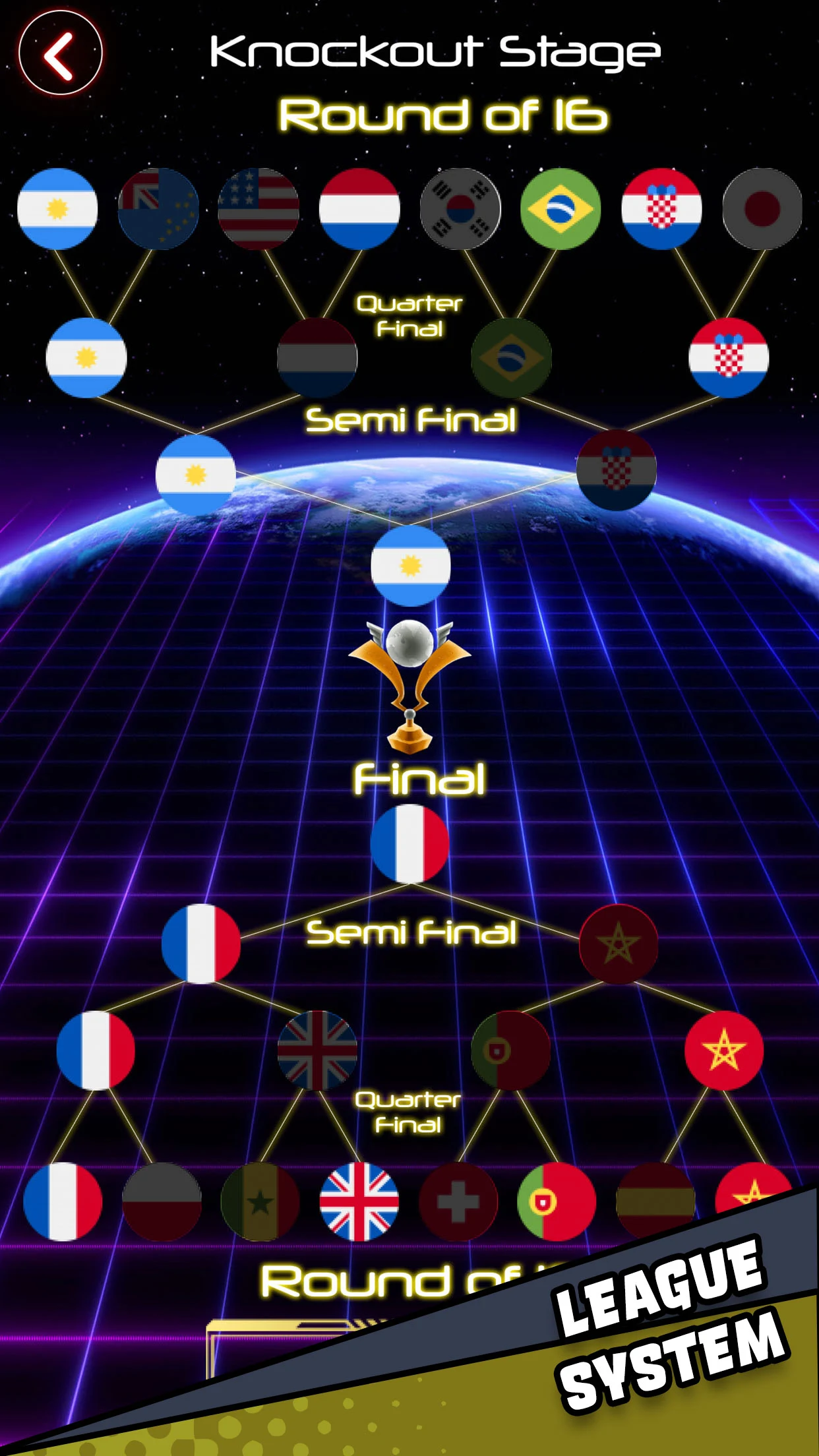 Air Hockey Glow HD Ultimate 2D screenshot